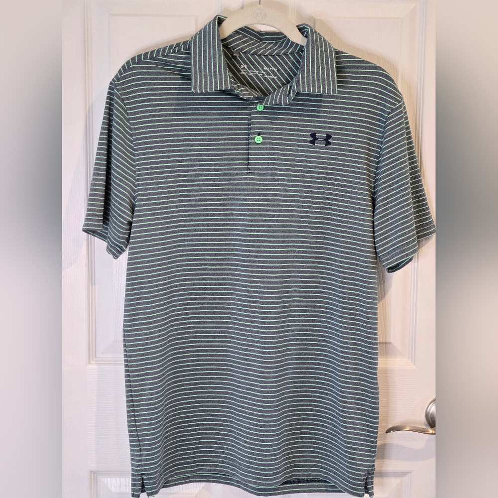 Under Armour Men's Striped Polo Shirt